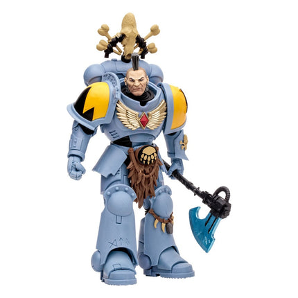 Space Wolves Wolf Guard Warhammer 40k Action Figure 18 cm