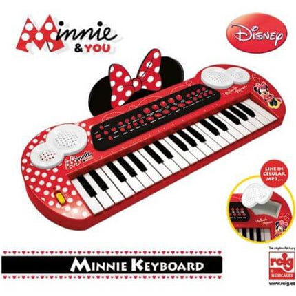 Minnie Elektronisch toetsenbord 32 sleutels Disney  kinderen